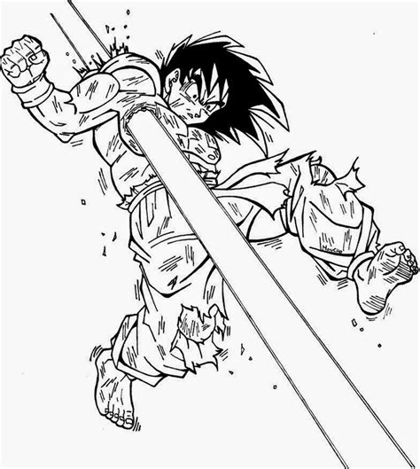 Las Mejores 133 Dibujos De Goku Para Colorear Grandes Vrogue Co
