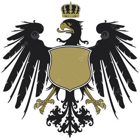 Eagle Crest Royal Design Emblem Vector Royal Design Emblem Png And
