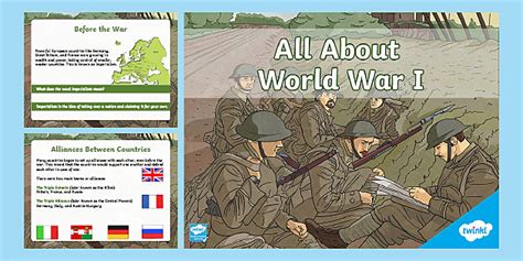 World War One Powerpoint History Resources Twinkl Usa