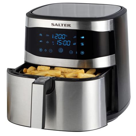 Buy Salter Ek4628 Xxl 8l Air Fryer Hot Air Circulation Oil Free