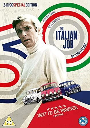 The Italian Job Th Anniversary Edition Dvd Amazon Co Uk Michael Caine No L