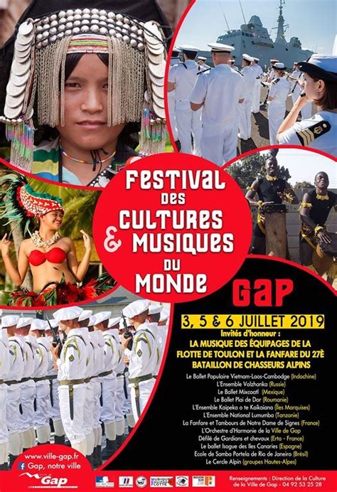 Festival Des Cultures Et Musiques Du Monde Gap France July 3 2019