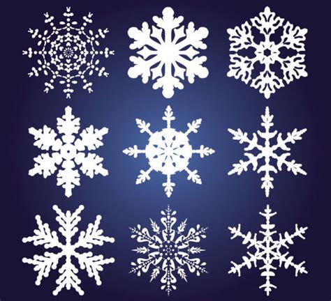 Free 15 Vector Snowflake Photoshop Patterns In Psd Vector Eps