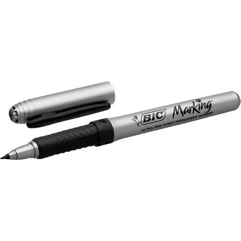 Bic Marking Cd Dvd Permanent Marker Pen Black Pack Of 12