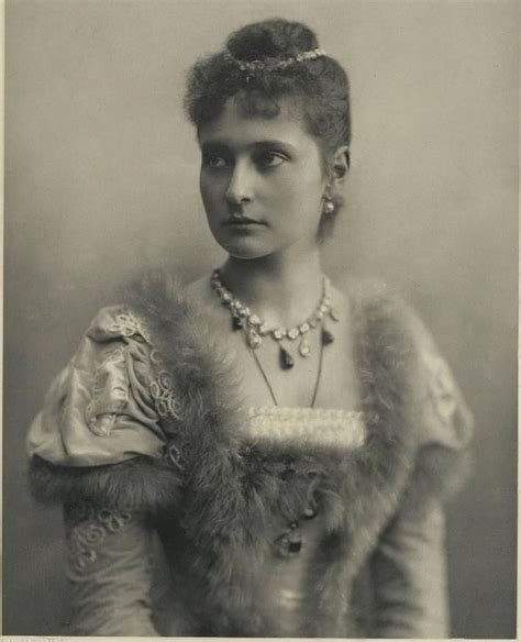 Empress Alexandra Feodorovna Of Russia Photographed In Darmstadt Hesse
