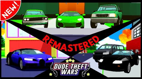 Dude Theft Wars Cars Remastered 10 Beta Review Youtube