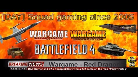 Wargame Red Dragon 2v2 On Map Paddy Field Gameplay Pc Youtube