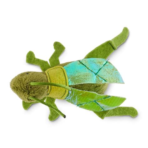 Leaps And Bounds Pounce And Play Chirping Crickett Toy Polyester Plush
