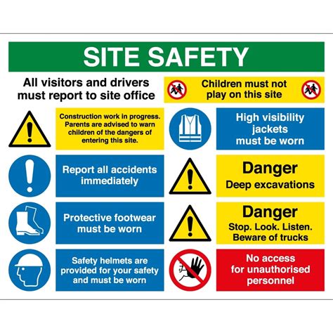 Site Safety Signs From Key Signs Uk