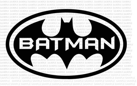 Batman Logo Svg Batman Logo Vector Batman Logo Digital Clipart Etsy
