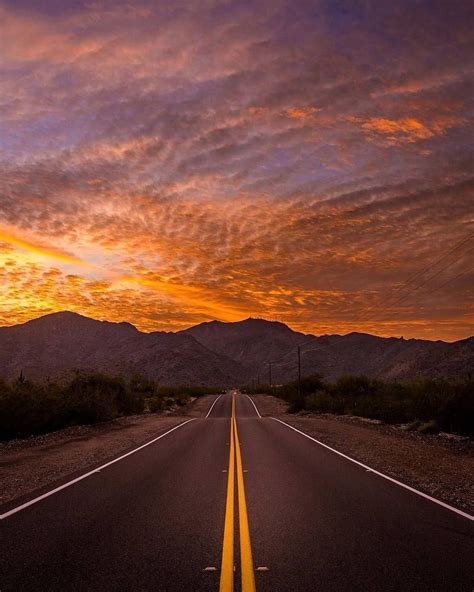 Pictures Of The Day May 1 2018 Sunset Road Sunset Pictures Open Road
