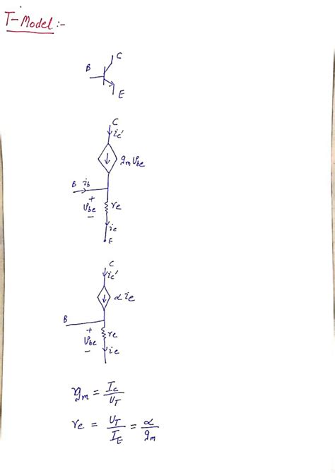 Solution Bjt Pi And T Model Edc Notes Studypool