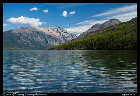 Picturephoto Kintla Lake With Ripples Glacier National Park