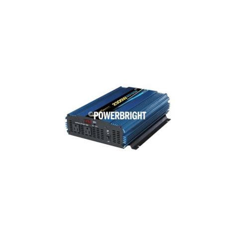 Power Bright Pw2300 12 2300 Watt 12v Inverter Inverters R Us