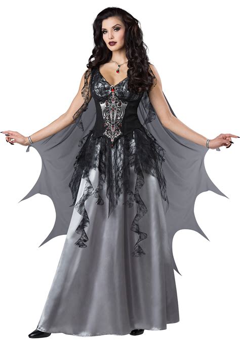 Womens Dark Vampire Countess Costume Forever Halloween Horror