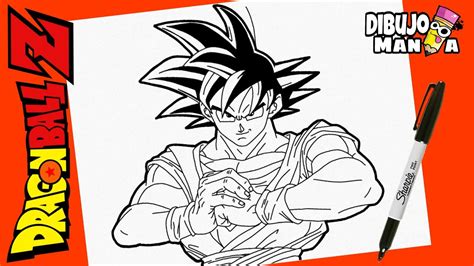 Como Dibujar A Goku Paso A Paso How To Draw A Goku Comodibujara Images And Photos Finder