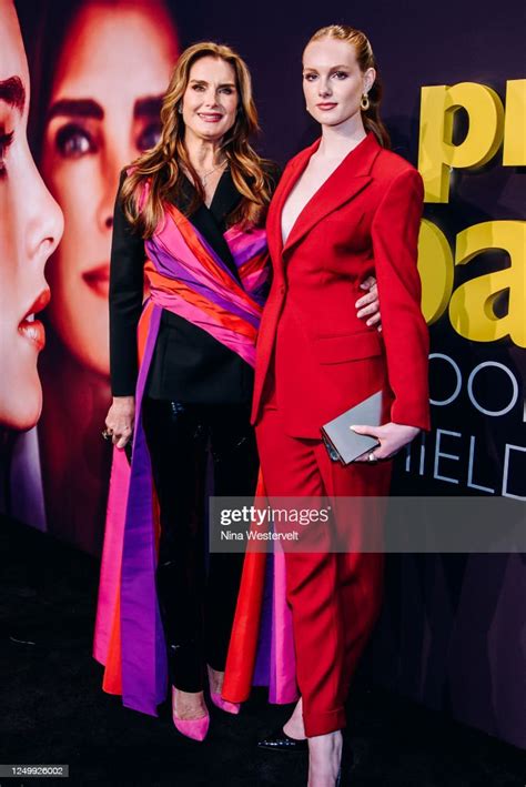 Brooke Shields And Grier Hammond Henchy At The New York Premiere Of
