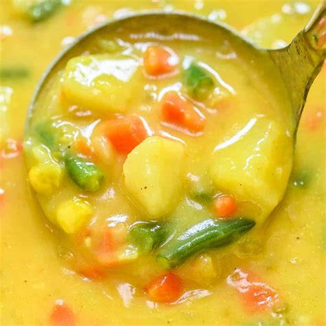 Creamy Vegetable Soup Eat Something Vegan