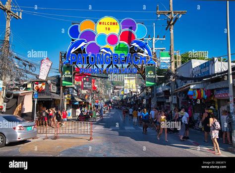 The Entrance Of Bangla Road In Patong Near Patong Beach The Most