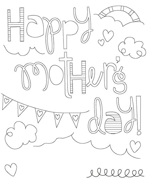 Mother's day is a celebration honoring the mother of the family, as well as motherhood, maternal bonds, and the influence of mothers in society. McBrides on the Go: Mother's Day Coloring Sheet!