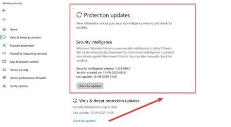 Windows Defender Not Updating Automatically In Windows 1110