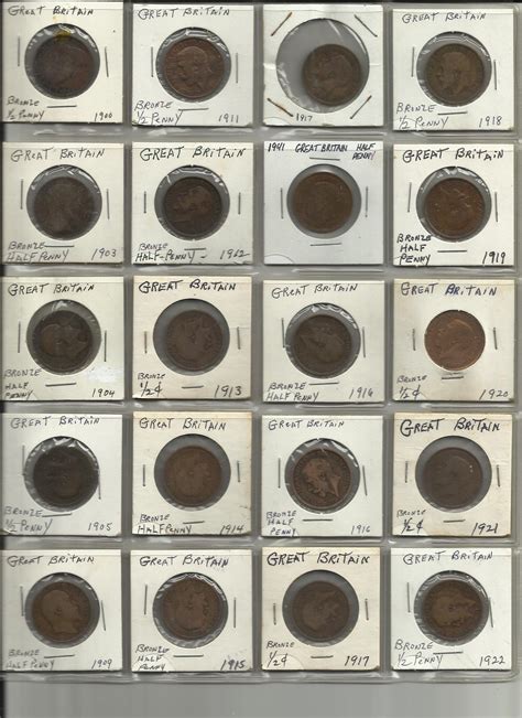 Printable Collectible Valuable Pennies Chart