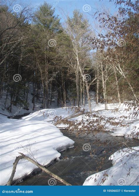Invierno En Vermont Rural Los Eeuu Fotografía De Archivo Libre De