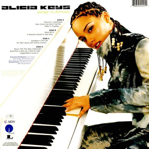 Alicia Keys Songs In A Minor Vinyl 2lp 2001 Uk Reissue Hhv