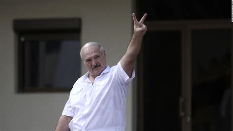 Alexander Lukashenko Belarusian Strongman Tries To Turn The Tables In Combative Interview Cnn