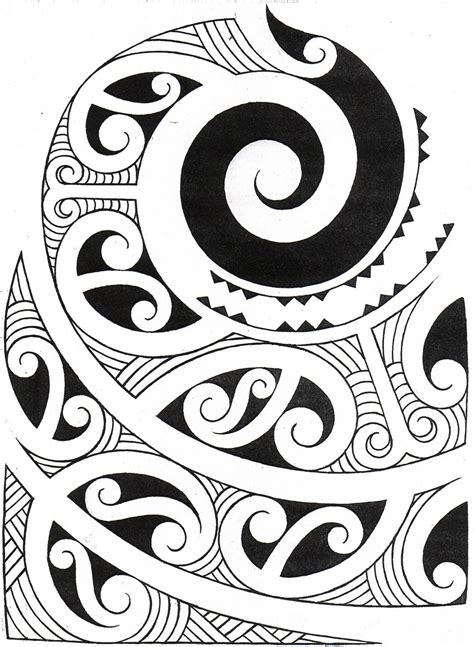 Typical Maori Style Maori Art Maori Tattoo Designs Maori Designs