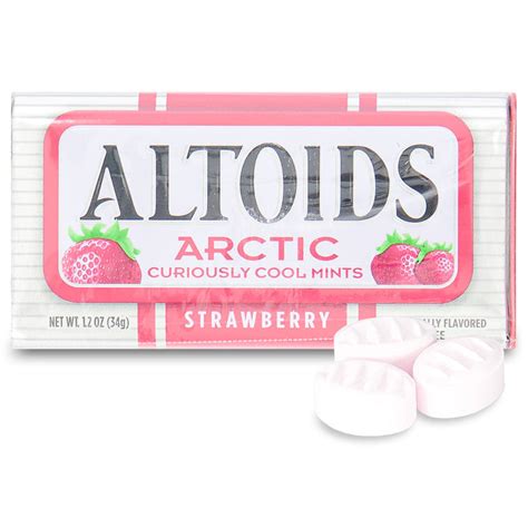 Altoids Arctic Strawberry Curiously Cool Mints
