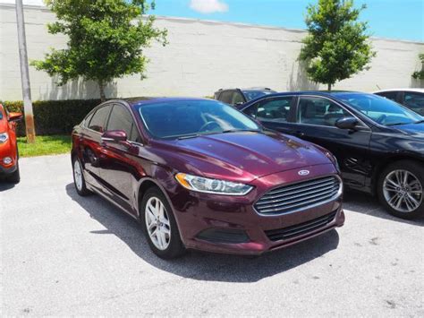 2013 Ford Fusion Se Se 4dr Sedan For Sale In Fort Lauderdale Florida