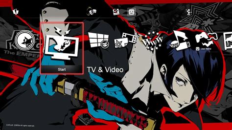 Persona 5 Yusuke Ps4 Theme And Avatar Set Now Free On The Playstation