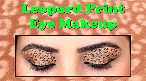Leopard Print Eye Makeup Lovely Eye Makeup Eye Makeup Eye Makeup