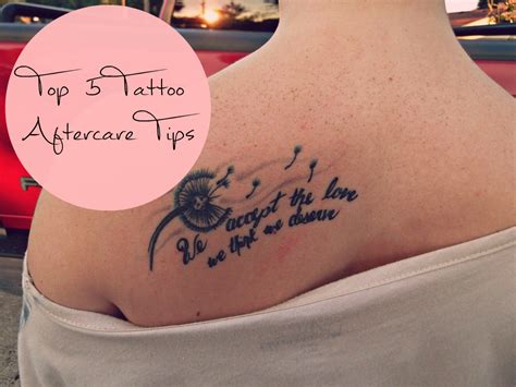 This phase is just as important as finding a tattoo design and an artist to work with. Tattoo Aftercare Instructions - MakeUpMartini