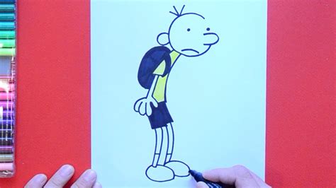 How To Draw The Wimpy Kid Greg Heffley Youtube
