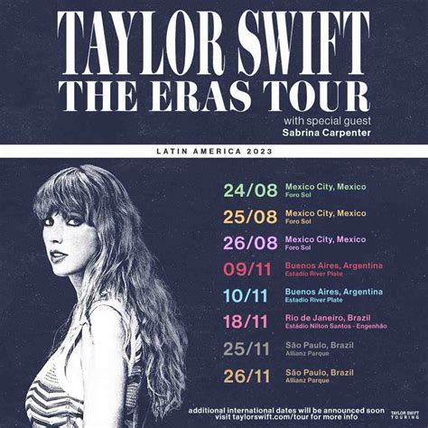 Taylor Swift En Brasil ¿cuánto Valen Las Entradas Para The Eras Tour