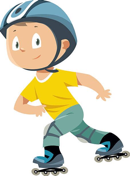 Inline Skating Clip Art Vector Images And Illustrations Istock