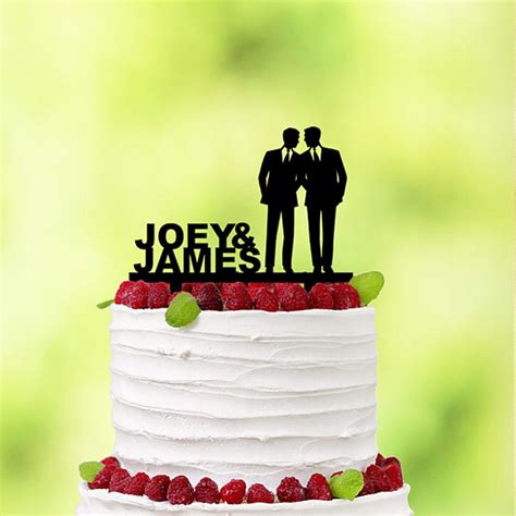 gay cake topper his and his gay wedding cake topper same sex my xxx hot girl