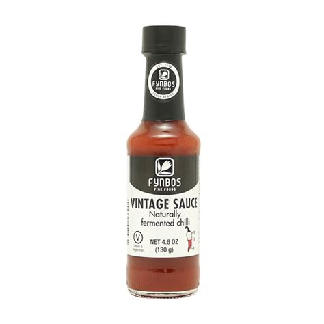 Vintage Sauce Naturally Fermented 130g Fynbos Fine Foods