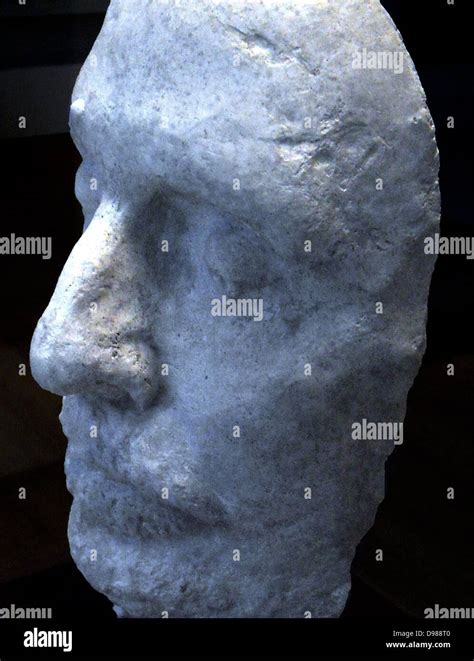 Cast Of The Death Mask Of Oliver Cromwell 15991658 Lord Protector