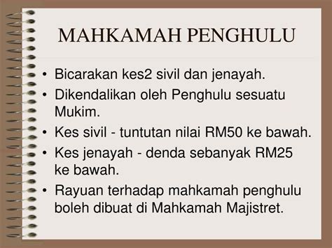 Antara tuntutan sivil yang korang boleh buat adalah PPT - SISTEM DAN STRUKTUR PENTADBIRAN NEGARA PowerPoint ...