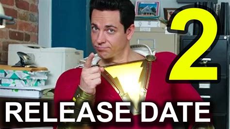 Shazam 2 Release Date Announced Shazam 2 Release Date Revealed