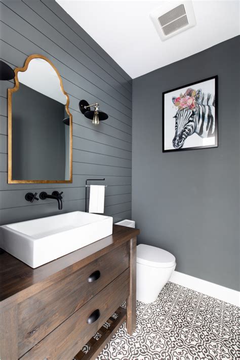 Maybe you would like to learn more about one of these? Modern Farmhouse - Farmhouse - Powder Room - Charlotte ...