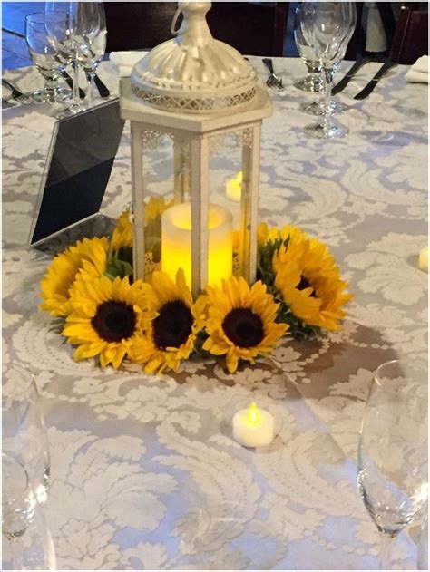 Sunflower Decoration Ideas For Summer Weddings Rustic Sunflower