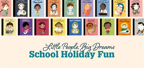 Brimbank Libraries Little People Big Dreams School Holiday Fun