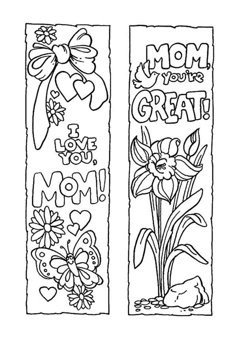 Printable coloring pages for mothers day. 7 Best Images of Nanny For Mother's Day Free Printable ...