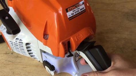 My New Stihl Ms251c Chainsaw Unboxing Youtube