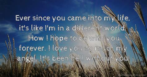 These corny love jokes can also make your partner's day if you have been separated for a long period of time because of one or both of your jobs or are rocking the. Ever since you came into my life, it's like I'm in a ...