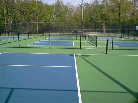Learn what the dimensions of a tennis court are. Pickleball Court Surfaces & Construction | Surfacing